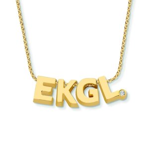 Minitials Minitials Three Signature One Blend Necklace Minitials Minitials Three Signature One Blend Necklace