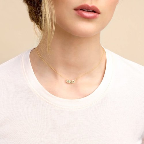 Minitials Minitials Three Signature One Blend Necklace