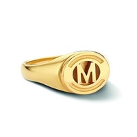 Minitials Signet Ring