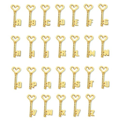 Minitials Minitials One Key To My Heart Necklace