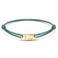 Minitials Three Unity Satin Bracelet