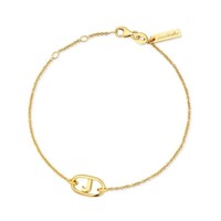 Minitials Ovale Één Signature Armband