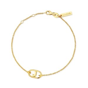 Minitials Minitials One Oval Signature Chain Bracelet