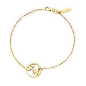 Minitials Minitials Two Round Signature Chain Bracelet