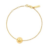 Minitials Disc Signature Chain Bracelet