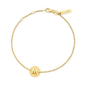 Minitials Minitials Disc Signature Chain Bracelet