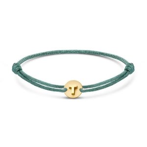 Minitials Minitials Disc Signature Satin Bracelet Minitials Minitials Disc Signature Satin Bracelet