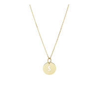 Fleur de Kiki Necklace Initial Coin GG20810