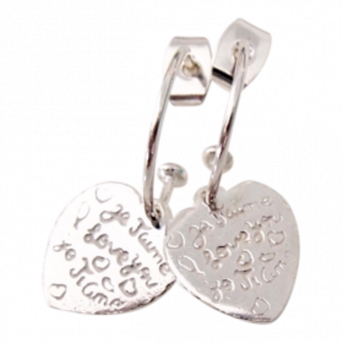 Joy Jewellery Joy Jewellery Oorbellen Bonita Ti Amo Joy Jewellery Joy Jewellery Oorbellen Bonita Ti Amo