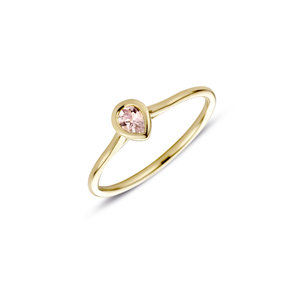 Miss Spring Miss Spring Ring Brilliantly Bezel Pear Morganite MSR715MO