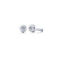 Miss Spring Ear stud Button Diamond