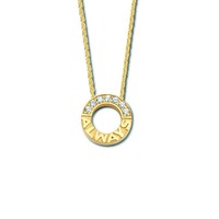 Minitials Circle of Love Necklace