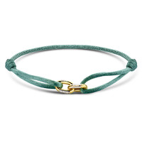 Minitials Twee Unchained Satijn Armband