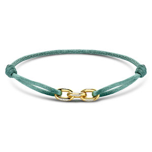 Minitials Minitials Three Unchained Satin Bracelet