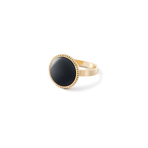 Miss Spring Miss Spring Monaco Signet Ring Hematite