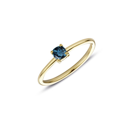 Miss Spring Miss Spring Ring Brilliantly Cushion London Blue Topaz MSR713LBT