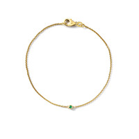 Miss Spring Armband MSA024-SM Button Smaragd