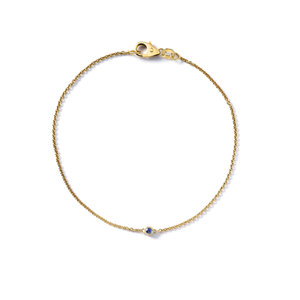 Miss Spring Miss Spring Armband Button Blauw Saffier Miss Spring Miss Spring Armband Button Blauw Saffier