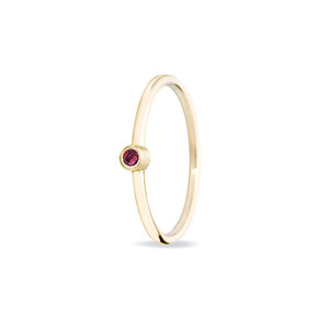 Miss Spring Miss Spring Ring Button Ruby