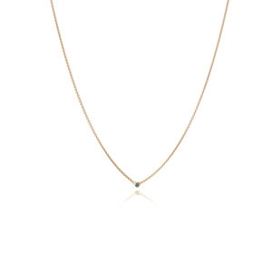 Miss Spring Miss Spring Collier MSC024-SA Blauw Saffier Miss Spring Miss Spring Collier MSC024-SA Blauw Saffier