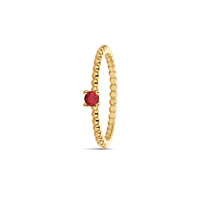 Miss Spring Ring Billie Large Ruby MSR601 L-RO