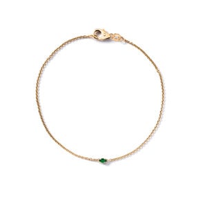 Miss Spring Miss Spring Armband Brilliantly Marquise Emerald