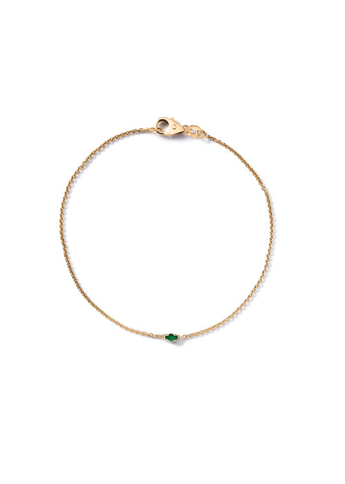 Miss Spring Miss Spring Armband Brilliantly Marquise Emerald