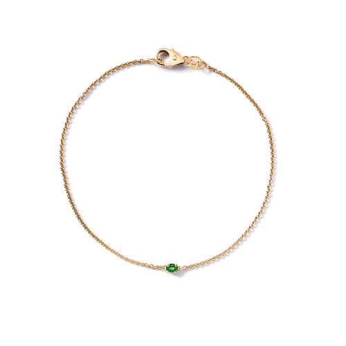 Miss Spring Miss Spring Armband Brilliantly Ovaal Emerald