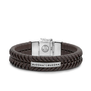 Buddha to Buddha Buddha To Buddha Bracelet 161 Komang Leather Brown