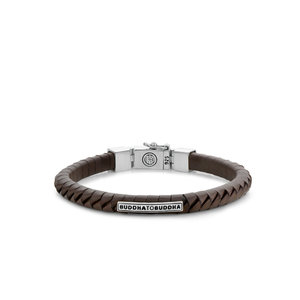 Buddha to Buddha Buddha To Buddha Armband 162 Komang Small Brown