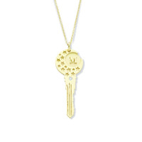 Minitials Small Mayfair Key Necklace