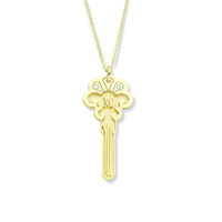 Minitials Small Victoria Key Necklace