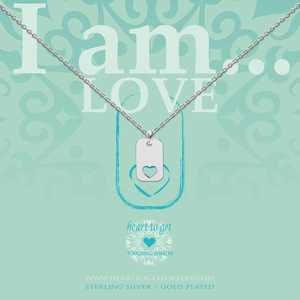 Heart to get Heart to Get Ketting IAM419N-LOV-S Heart to get Heart to Get Ketting IAM419N-LOV-S