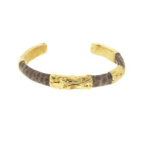 Barong Barong Armband TREE SNAKE YG TAUPE