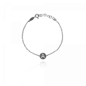 LOTT. Gioielli Lott Armband Letter Zilverkleurig