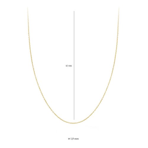 Blush Blush ketting 3046YGO