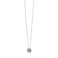 Lott Necklace Letter Small Silver