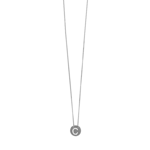 LOTT. Gioielli Lott Ketting Letter Small Zilver