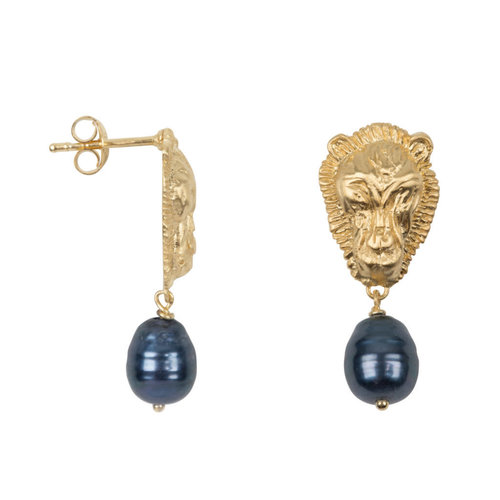 Betty Bogaers Betty Bogaers Oorbellen E2074 GOLD Betty Bogaers Betty Bogaers Oorbellen E2074 GOLD