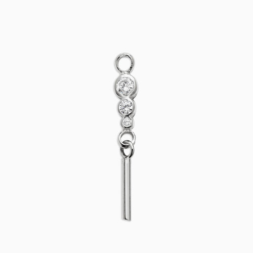 Eline Rosina Eline Rosina Ear Charm G11-SILVER