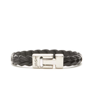 Josh Josh Bracelet 24773-BRA S/BLACK Josh Josh Bracelet 24773-BRA S/BLACK