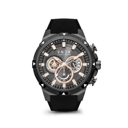 VNDX VNDX Horloge LB33049-01 Young Rebel Big Brother Zwart