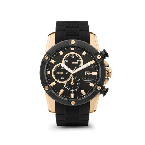 VNDX VNDX Watch LR33047-01 Young Rebel Big Boy Rose Gold Black