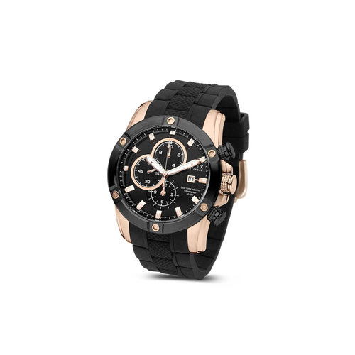 VNDX VNDX Horloge LR33047-01 Young Rebel Big Boy Rosé Goud Zwart