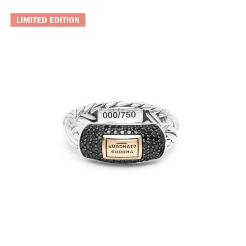 Buddha to Buddha Buddha To Buddha Ring 174 Katja Xs Black Spinel Limited Buddha to Buddha Buddha To Buddha Ring 174 Katja Xs Black Spinel Limited