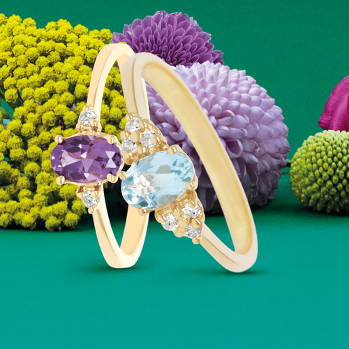 Miss Spring Miss Spring Ring MSR584-AM Hannah Amethist Miss Spring Miss Spring Ring MSR584-AM Hannah Amethist