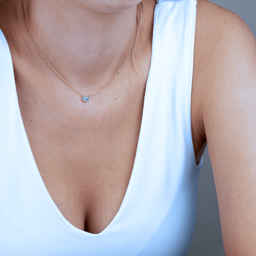 Miss Spring Miss Spring Collier Ma Petite Blue Topaz MSC507-BT