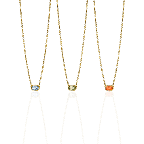 Miss Spring Miss Spring Collier Ma Petite Blue Topaz MSC507-BT