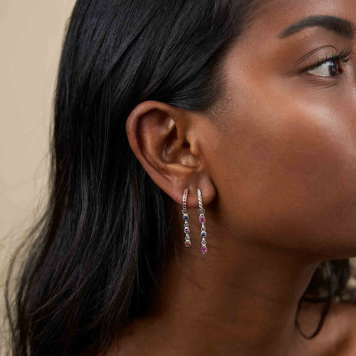 Eline Rosina Eline Rosina Oorbedel D5-SILVER Eline Rosina Eline Rosina Oorbedel D5-SILVER