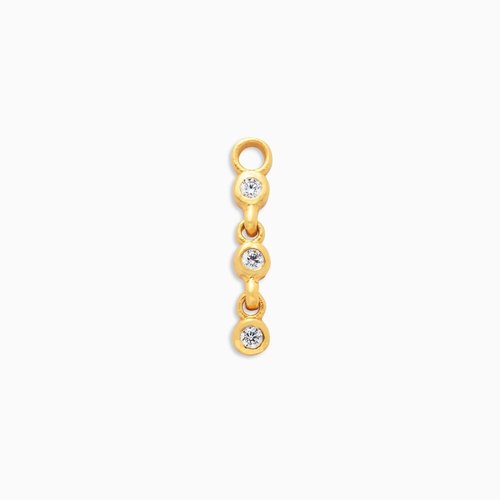 Eline Rosina Eline Rosina Oorbedel D7-GOLDPLATED Eline Rosina Eline Rosina Oorbedel D7-GOLDPLATED